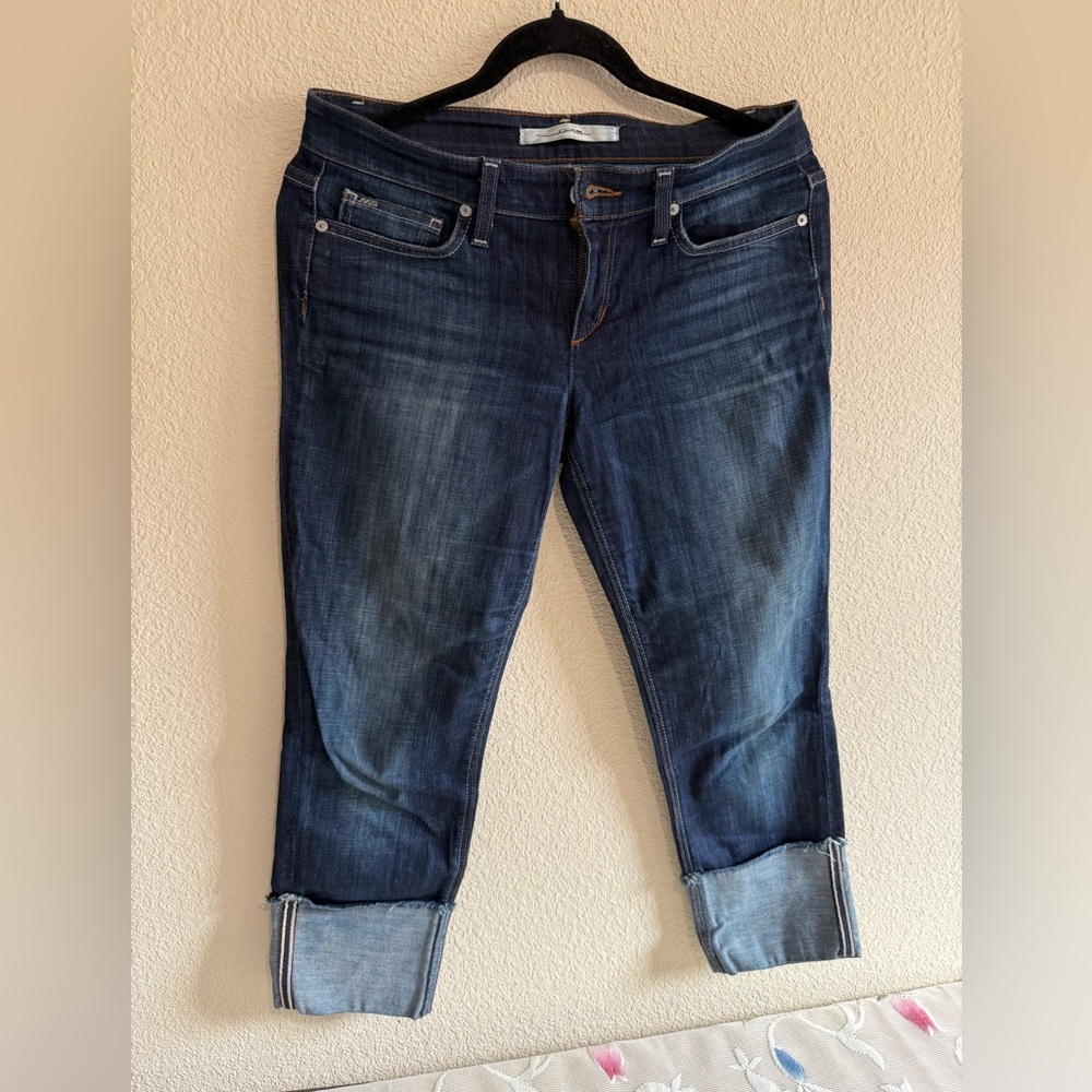 Joe's Jeans Dark Blue Cropped Denim